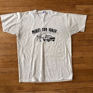 Vintage Russell Athletic Mike’s car wash T-shirt